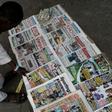 Daily newspapers in Lagos closely follow the ups and downs of Nigeria's February 16 presidential and legislative elections in what is expected to be a close race