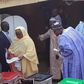 Nigeria's Buhari checks wife's ballot to see who she voted for