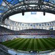 The 45,000-capacity Nizhny Novgorod Stadium, pictured during the World Cup, has attracted big crowds since the tournament