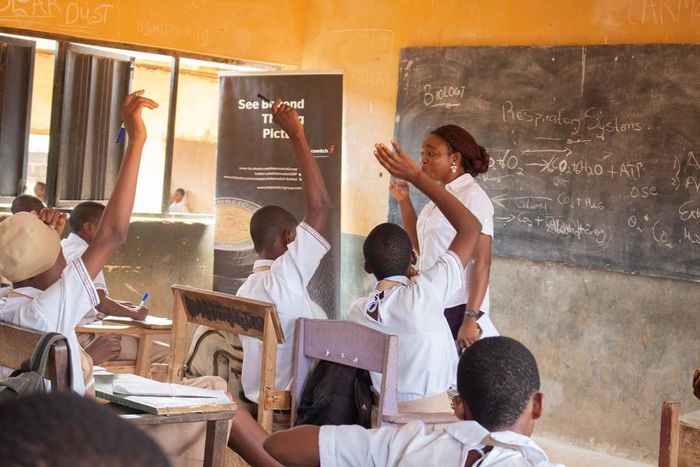 Interswitch Staff volunteer to teach STEM subjects in Public Secondary Schools