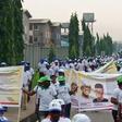 Nigeria Airways ex-workers stage rally for Buhari’s re-election