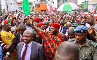 Public schools shut, heavy traffic as Atiku campaigns in Enugu