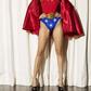 Bella Hadid as wonderwoman for LOVE Magazine