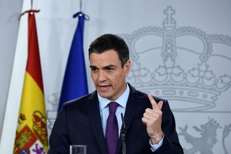 Spain's draft budget contains a rise in investment in Catalonia, whose regional government wants independence but whose lawmakers in the national parliament are crucial for Prime Minister Pedro Sanchez's (pictured December 2018) minority government