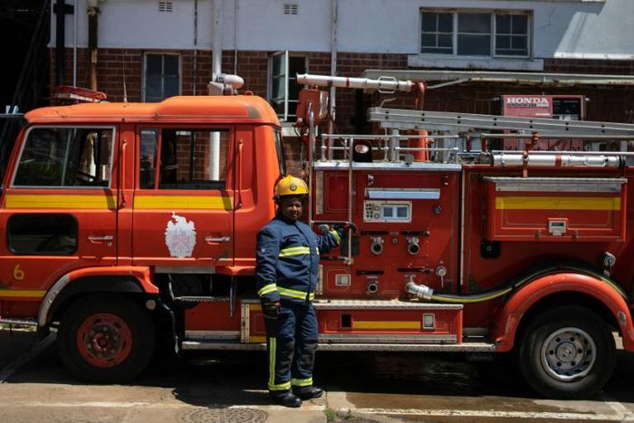 Bulawayo's fire brigade usually tackles house fires and traffic accidents, but it has been thrust into the frontline by demonstrations that turned into violent looting and arson