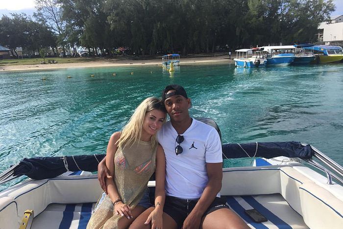 Anthony Martial and Melanie da Cruz [Instagram]