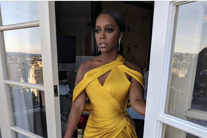 Aja Naomi King's SAG awards Ralph & Russo gown is the ultimate bridesmaid dress inspiration