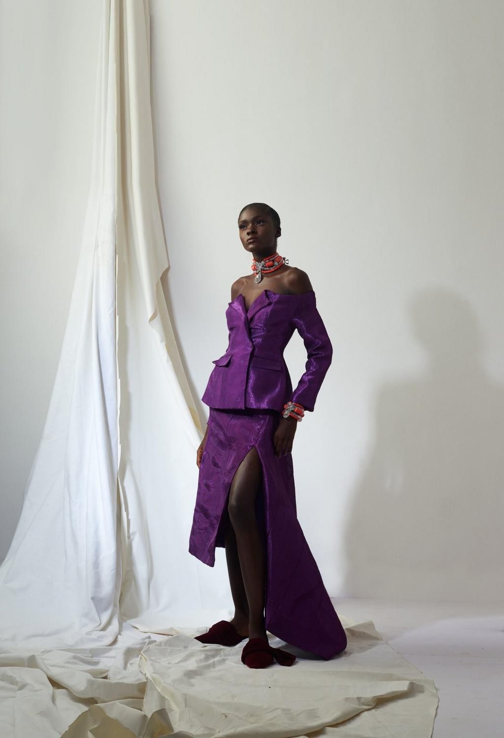 Fruche invokes the essence of the Bini Kingdom with their SS19 collection