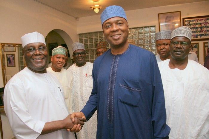 Atiku Abubakar and Dr Bukola Saraki both came from the PDP. One has returned to his old party.