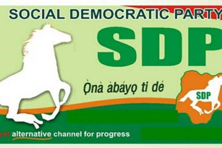SDP - Social Democratic Party Banner