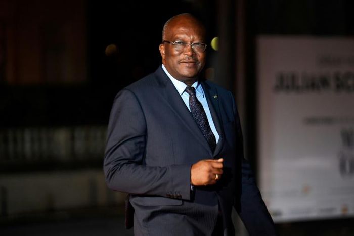 No explanation was given for the resignations of Burkina Faso's government and prime minister, though sources say President Roch Marc Christian Kabore (pictured November 2018) wants to breathe new life into the country's leadership