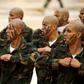 Members of the self-proclaimed Libyan National Army (LNA) of strongman Khalifa Haftar attend a graduation ceremony in Benghazi on December 31, 2018