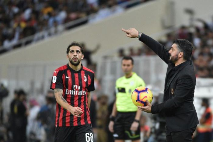 For "offensive words and insinuations towards the referee" AC Milan coach Gennaro Gattuso has been slapped with a one-match ban