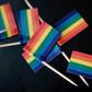 Miniature rainbow flags were recently handed out at a United Nations event in Nairobi