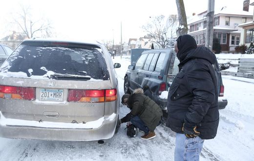 Extreme Cold Weather Hits Midwest