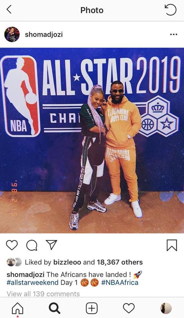 African stars spotted at All-Star Weekend: Vanessa Mdee, Ycee, Cassper Nyovest, Sho Madjozi