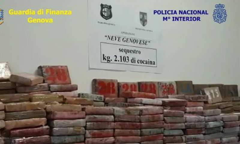 The raid followed an international investigation involving police from Colombia, Britain and Spain