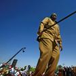 Sudanese protesters are threatening to march on the palace of President Omar al-Bashir to demand an end to his three-decade rule