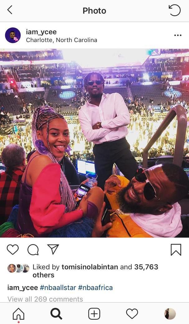 African stars spotted at All-Star Weekend: Vanessa Mdee, Ycee, Cassper Nyovest, Sho Madjozi