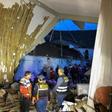 A wedding was taking place inside when an avalanche crashed into a hotel in Abancay, Peru