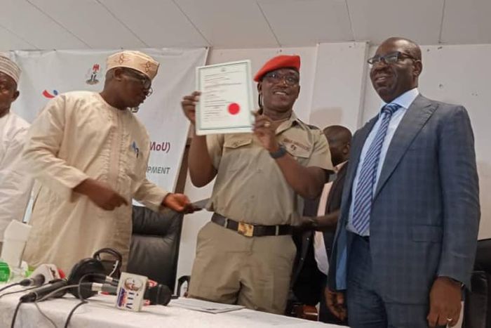 Solomon Dalung and Godwin Obaseki