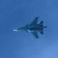 A Russian Su-34 fighter jet of the type that had a mid-air collision near the Strait of Tartary that separates the Sakhalin island from Russia's mainland on Friday