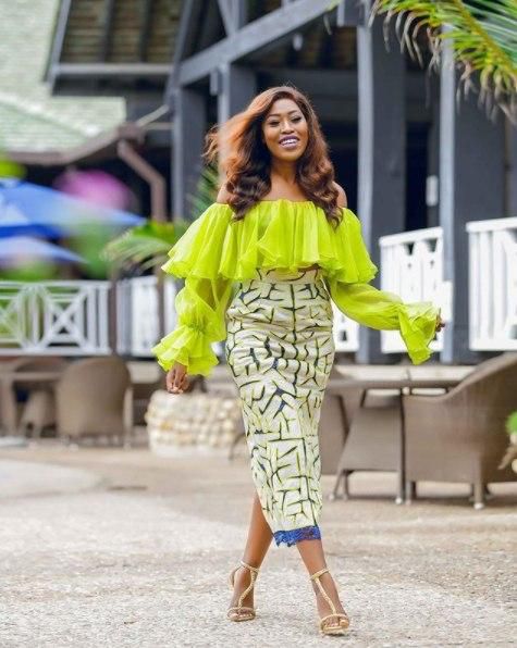 Miss Vimbai looks stunning in Re Lagos