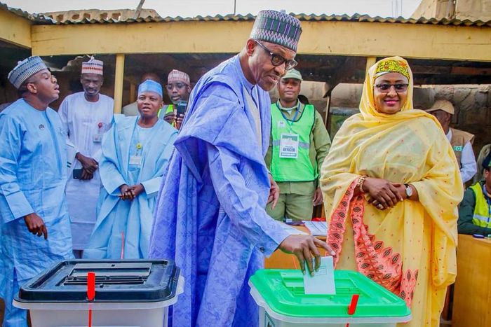 Buhari defeats Atiku at Lamido Adamawa Palace Polling unit