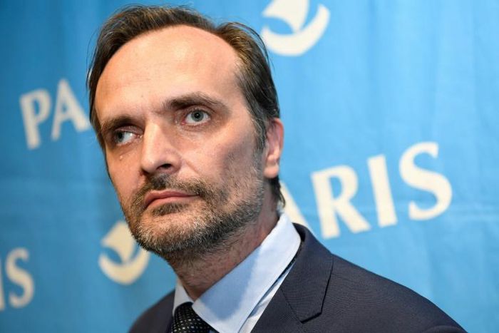 Russian gay rights activist Igor Kochetkov with the Russian LGBT Network -- seen here in Paris in June 2017 -- says police are confiscating identity documents to make sure those arrested in Chechnya cannot flee