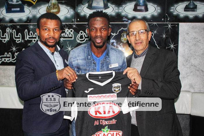 Ifeanyi Ifeanyi will now play for ES Setif in Algeria
