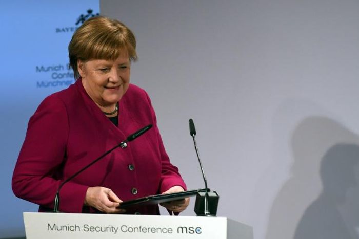 Merkel's call met with a brisk rebuff from a top Beijing official