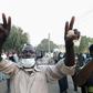 Sudanese protesters take part in an anti-government demonstration in the capital Khartoum's twin city of Omdurman on January 29, 2019