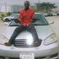 The police in Lagos are on a lookout for a carjacker who snatched a vehicle from an Uber driver alongside his partner pictured with a pair of wooden gun. [Sahara Reporters]