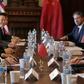 Chinese trade envoy Liu He smiles during talks in Washington in January