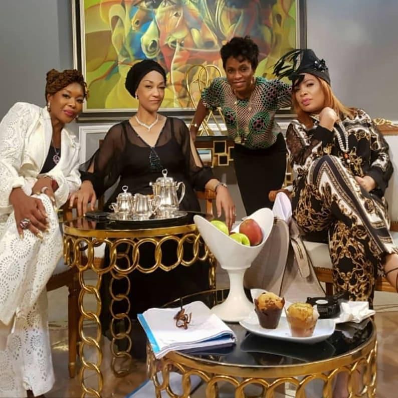 Bolanle Austen-Peters' directorial debut, 'The Blings Lagosians' features top Nollywood actors. [Instagram/TheBlingsLagosians]