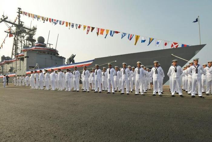 Taiwan commissioned two US Perry-class guided missile frigates into the Taiwan Navy in November 2018