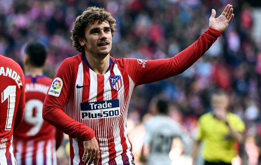 Antoine Griezmann kept up his prolific form in front of goal for Atletico