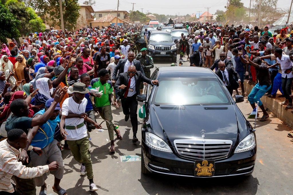 President Buhari in Plateau
