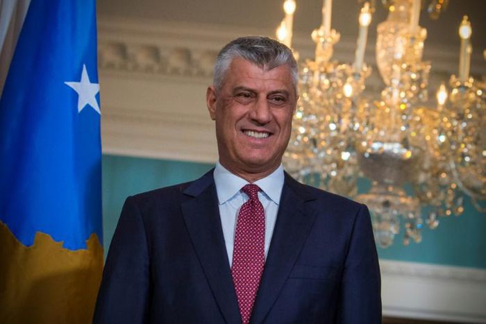Kosovo's President Hashim Thaci has written to President Donald Trump to express a willingness to compromise in a dispute with Serbia