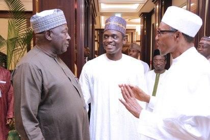 President Buhari and Babachir Lawal