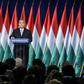 Hungarian Prime Minister Viktor Orban framed the European elections as a choice between Brussels bureaucrats under the sway of 'money men' and sovereign nation states defending 'tradition' and 'Christianity'