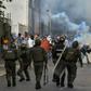 Opposition demonstrators have clashed with security forces in protests against the government of Nicolas Maduro