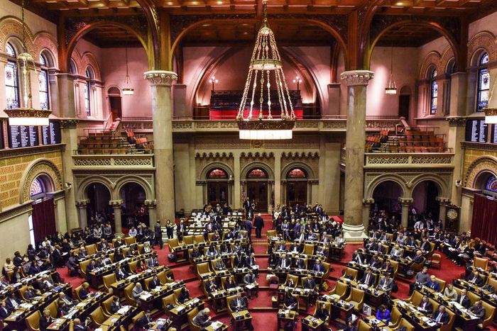 Flurry of Voting Laws Signifies a Party's Comeback in Albany