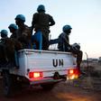 Ethiopian soldiers with the United Nations peacekeepers in South Sudan (UNISFA) on a night patrol in the town of Abyei in December 2016
