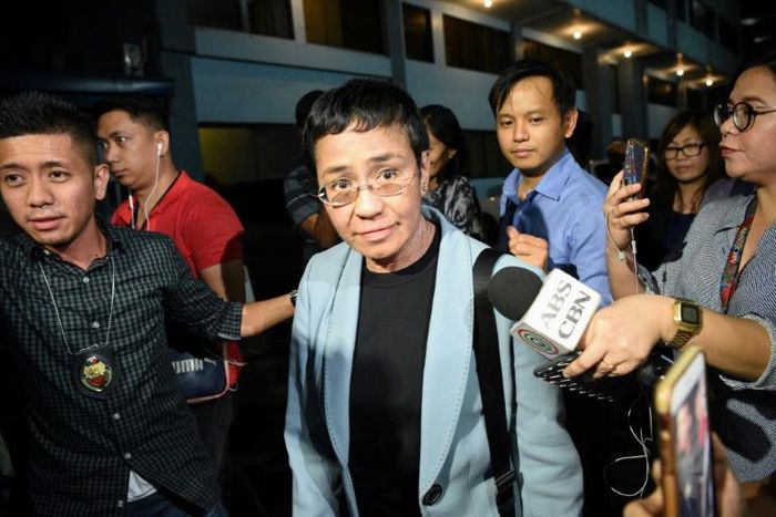 Philippine journalist Maria Ressa and her website have been hit with tax evasion charges and now a libel case after clashing repeatedly with Philippine President Rodrigo Duterte over his deadly crackdown on narcotics that has killed thousands
