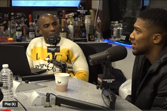 Anthony Joshua on the Breakfast Club (Youtube/Breakfast Club)