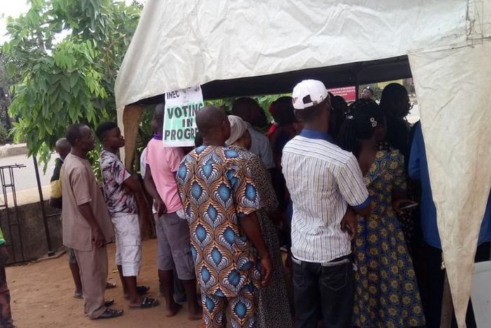 Voters turnout well at polling centers