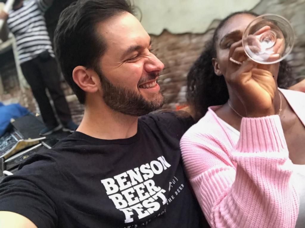 Alexis Ohanian once took his wife, Serena Williams, to Italy just because she had a craving to eat Italian. [Credit: Alexis Ohanian]