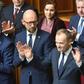European Council President Donald Tusk is on a three-day visit to Ukraine which is commemorating the fifth anniversary of the pro-EU Maidan revolution