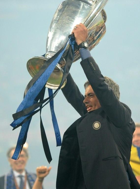 Jose Mourinho won the Champions League with Inter Milan in 2010